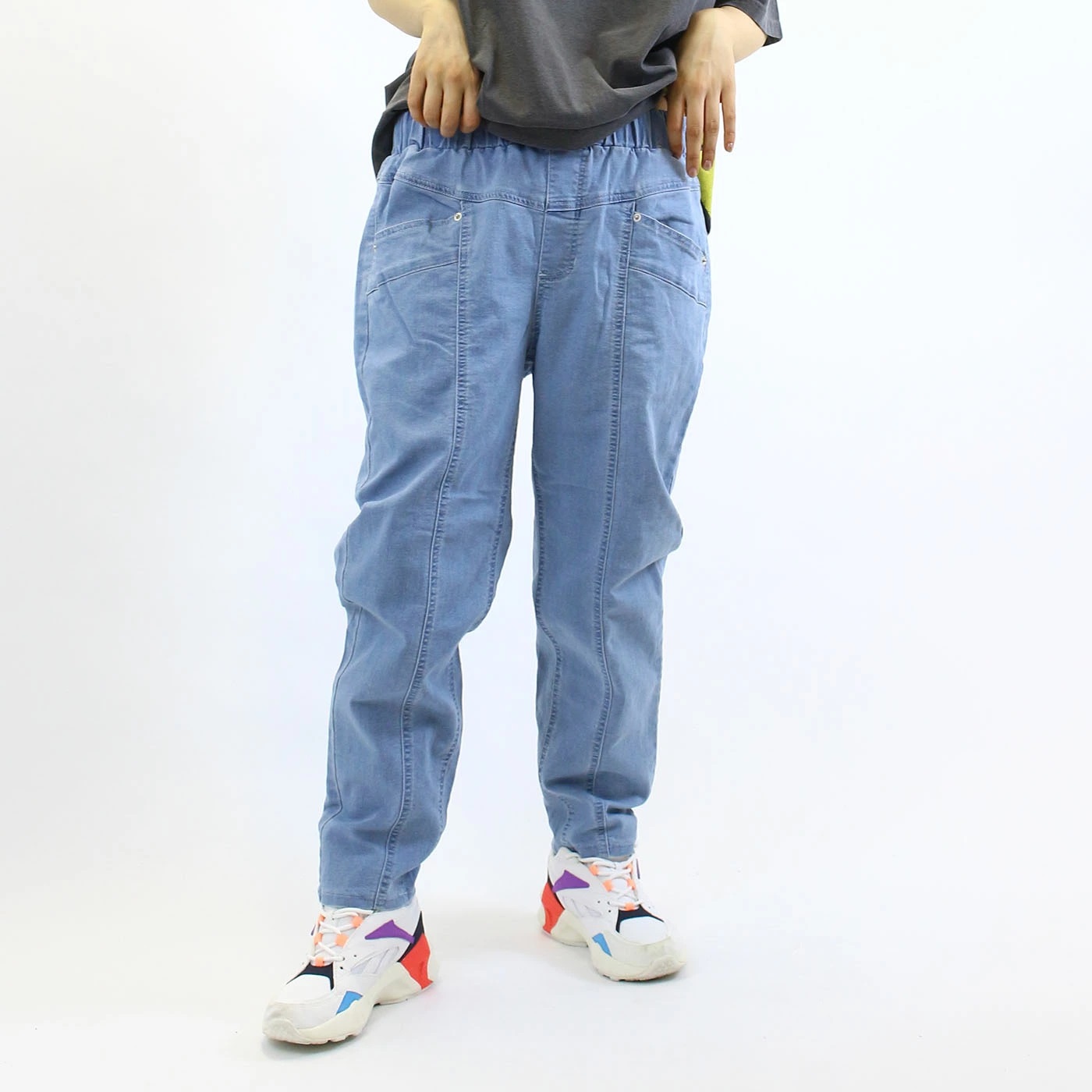 韓国 K-POP フィットネス ウェア=SEJONG セジョン デニム パンツ